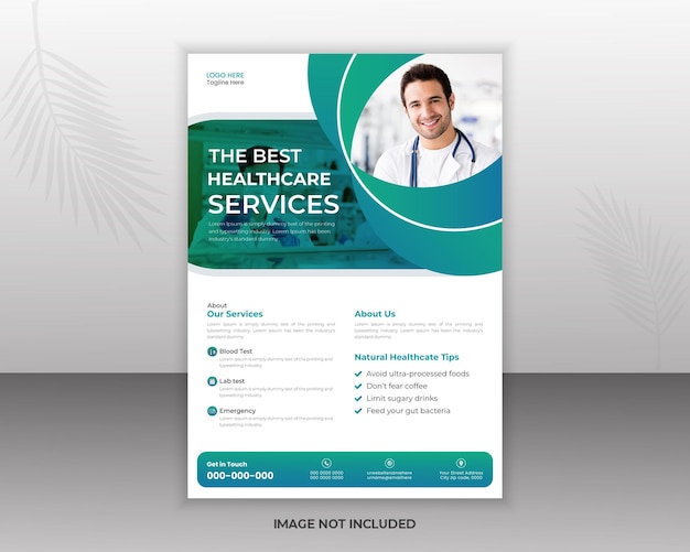 Medical Flyer Design Template For Your Business