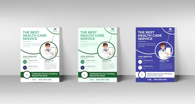 Medical flyer design.