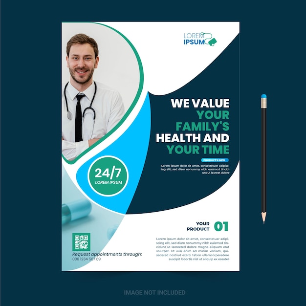 Medical Flyer Template Design