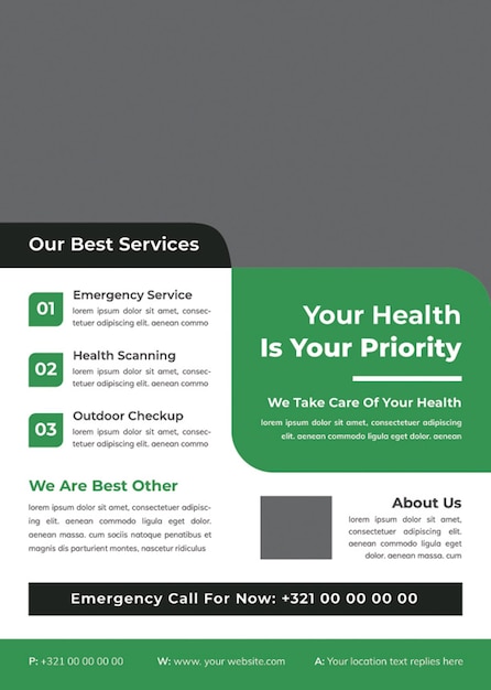 Medical Flyer Template