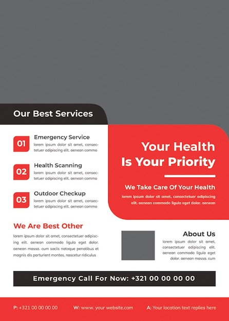 Medical Flyer Template