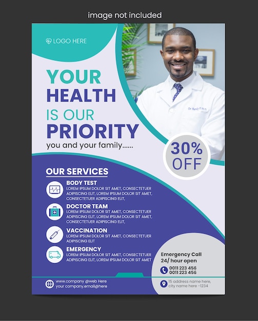 Medical Flyer Template