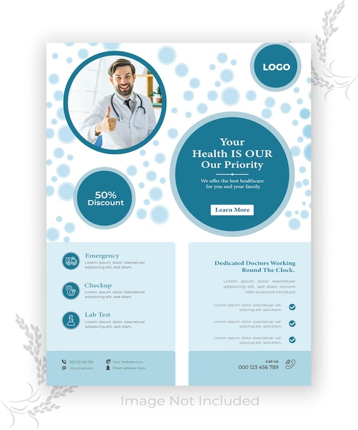 Medical Flyer template