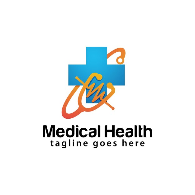 Medical Health logo design template