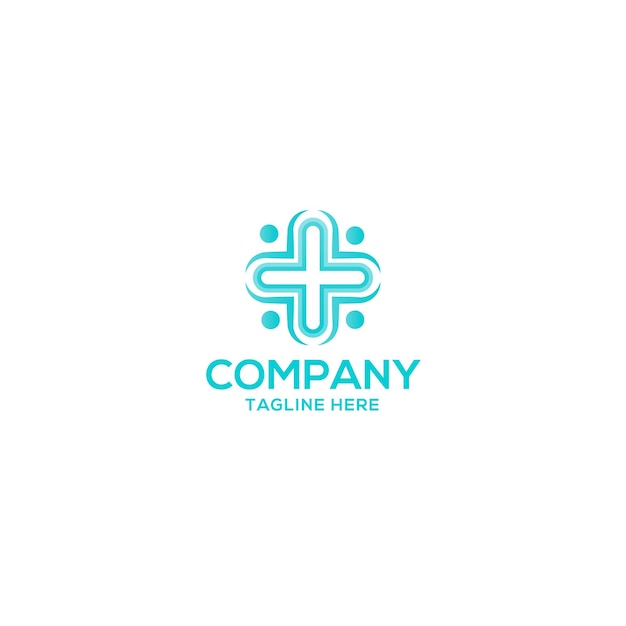 Medical and health logo template Premium Vector