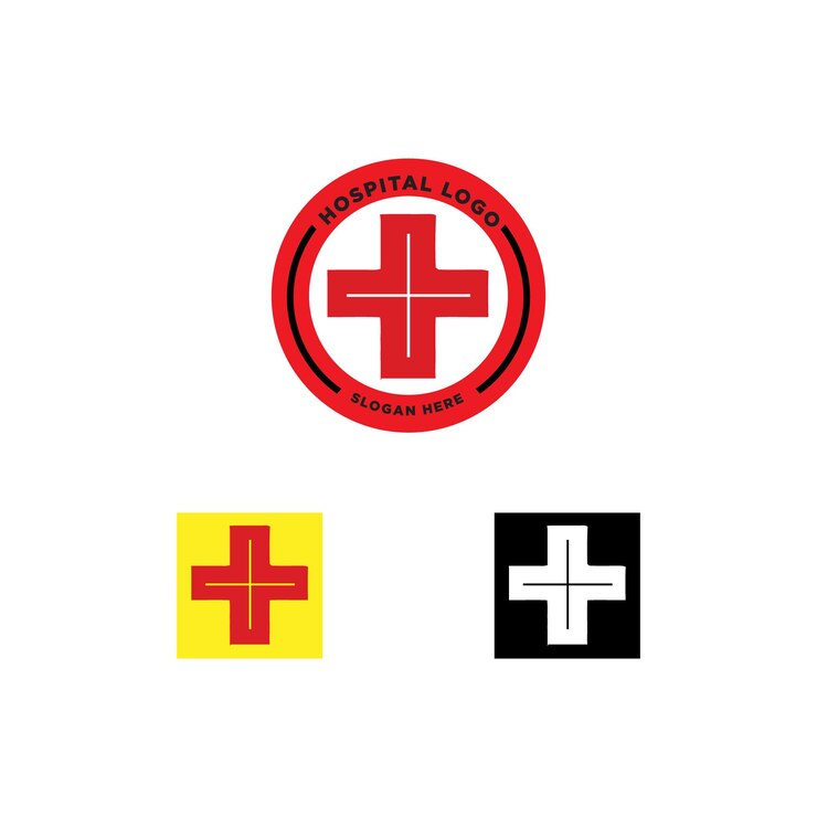Medical health logo vector design