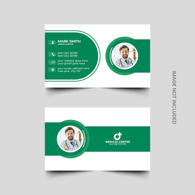 Medical and Healthcare Business Card Design