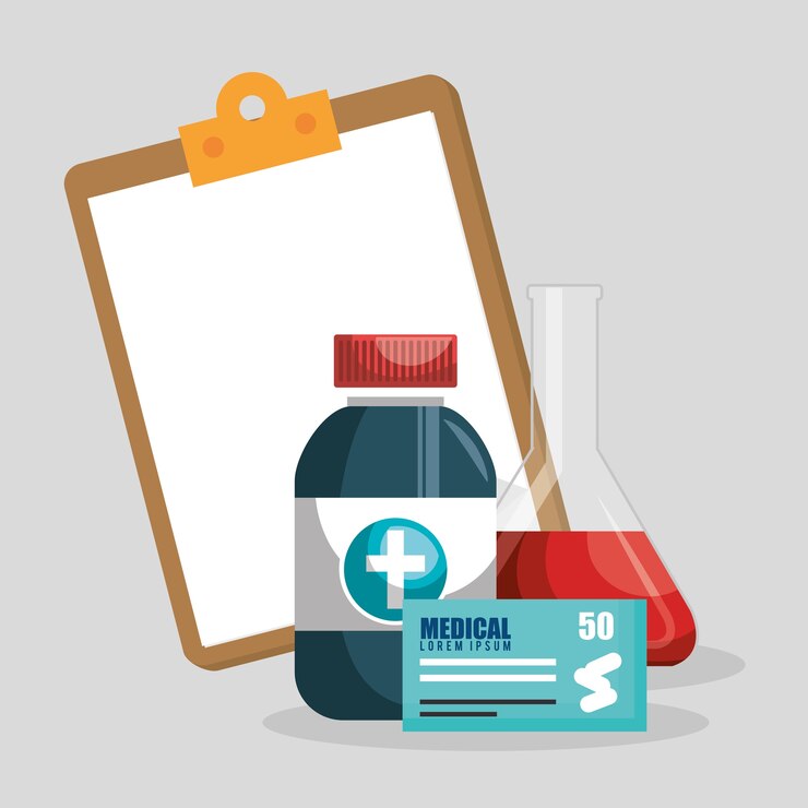 वेक्टर medical healthcare flat icons
