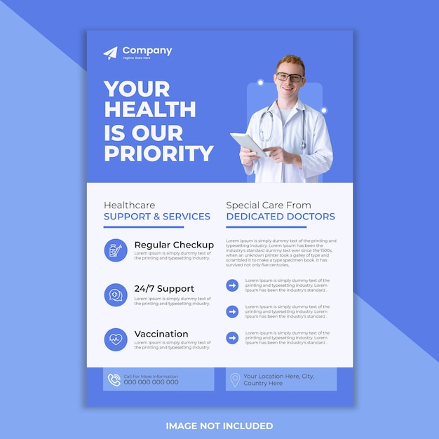 Medical healthcare Flyer Design