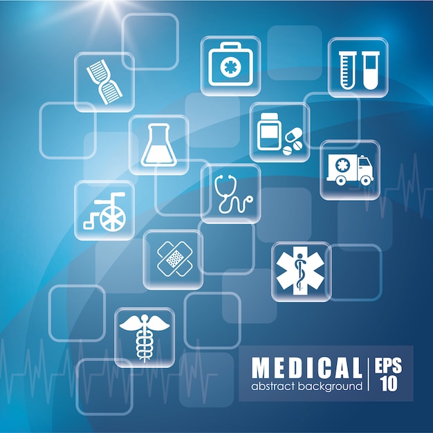 Medical healthcare graphic