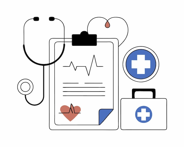 Medical healthcare illustration