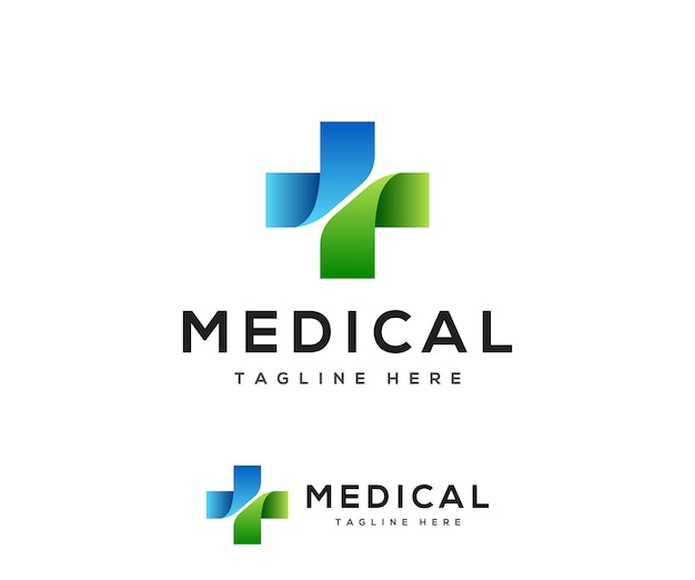 Medical Healthcare and Pharmacy Logo Design Template