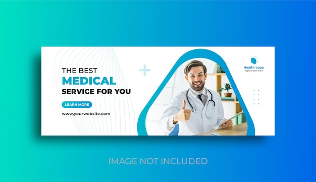 Medical and Healthcare social media Facebook cover and web banner design
