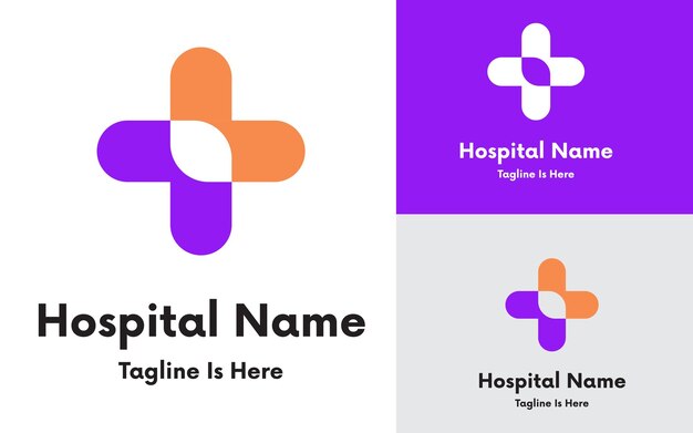 medical hospital logo design