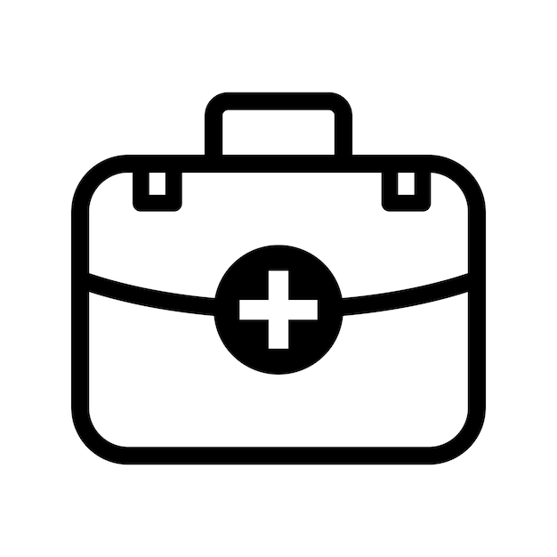 Medical Kit Icon Vector Design Template