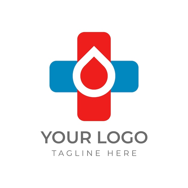Blood Logo Vector Design Images, Blood Logo, Blood, Logo, Medical PNG Image  For Free Download