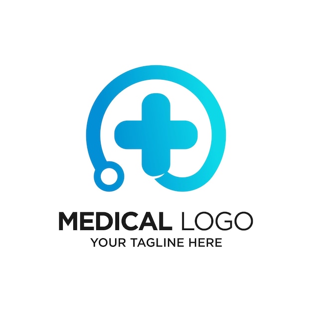 Medical Logo Design Template Inspiration Vector Illustration