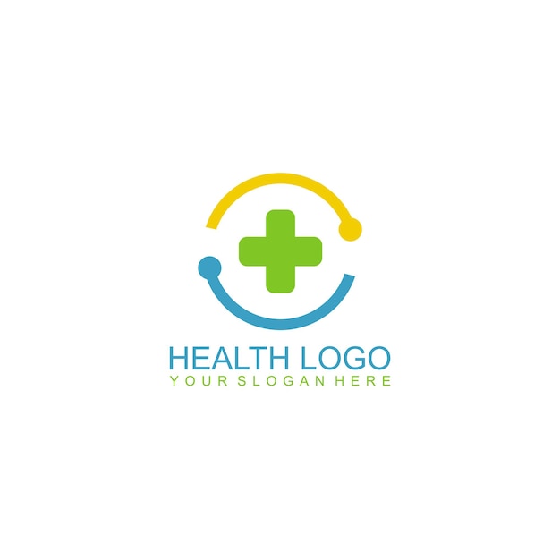 Medical logo design template inspiration vector illustration