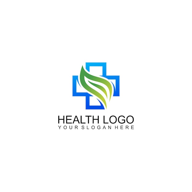 Medical logo design template inspiration vector illustration