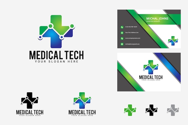 Medical logo design template