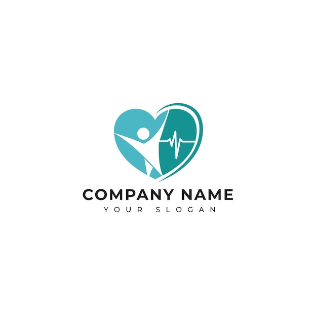 Medical logo design vector template