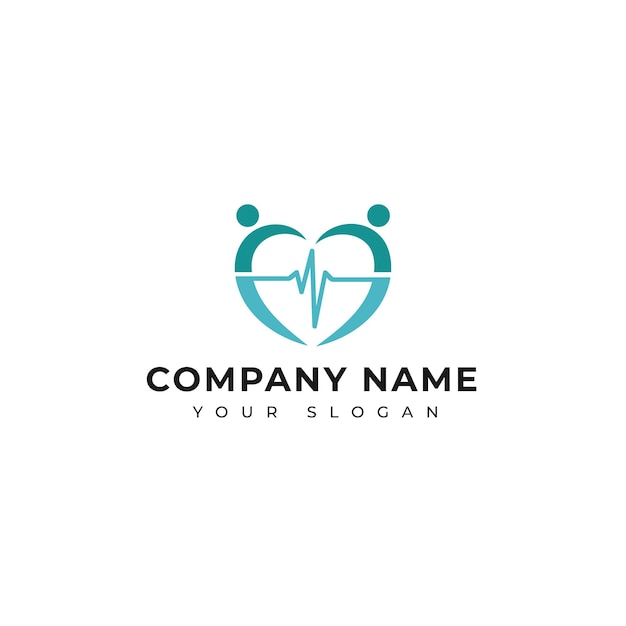 Medical logo design vector template