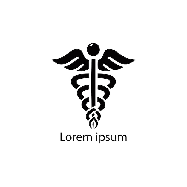 Vettore disegno di logo medico