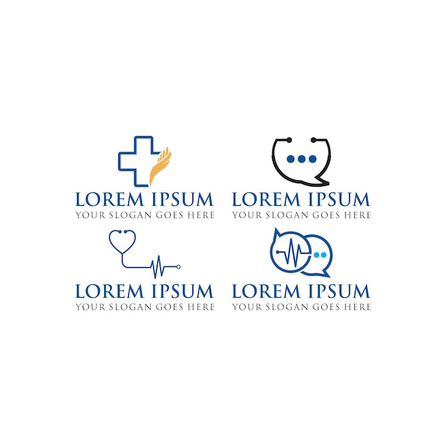 Вектор логотипа аптеки медицинского логотипа