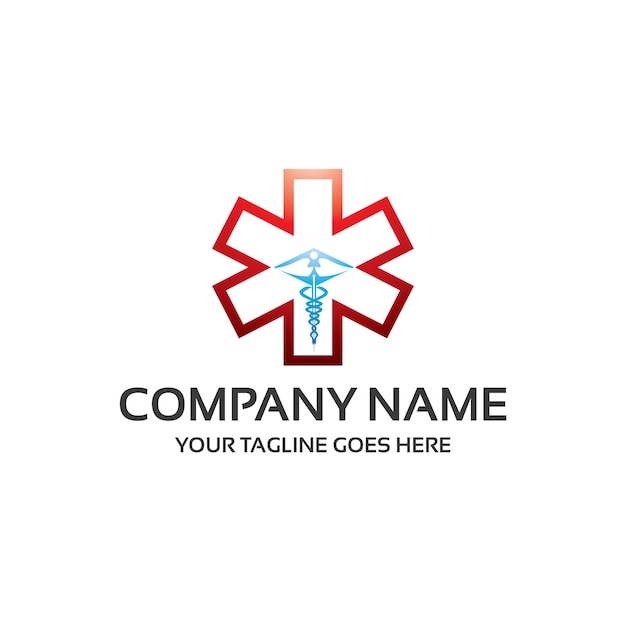 Vector medical  logo template