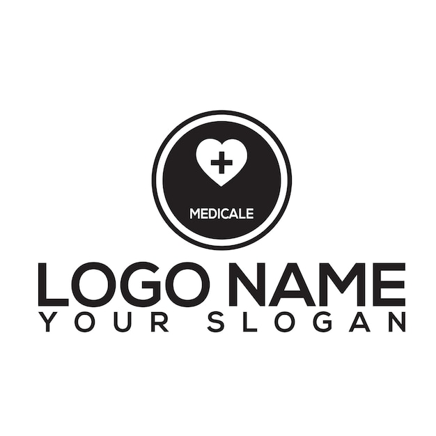 Icone di arte vettoriale logo medico