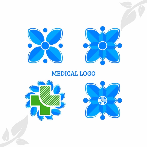 Modello di vettore di logo medico