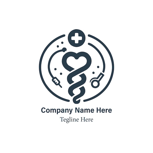 Vector a medical logo for your company