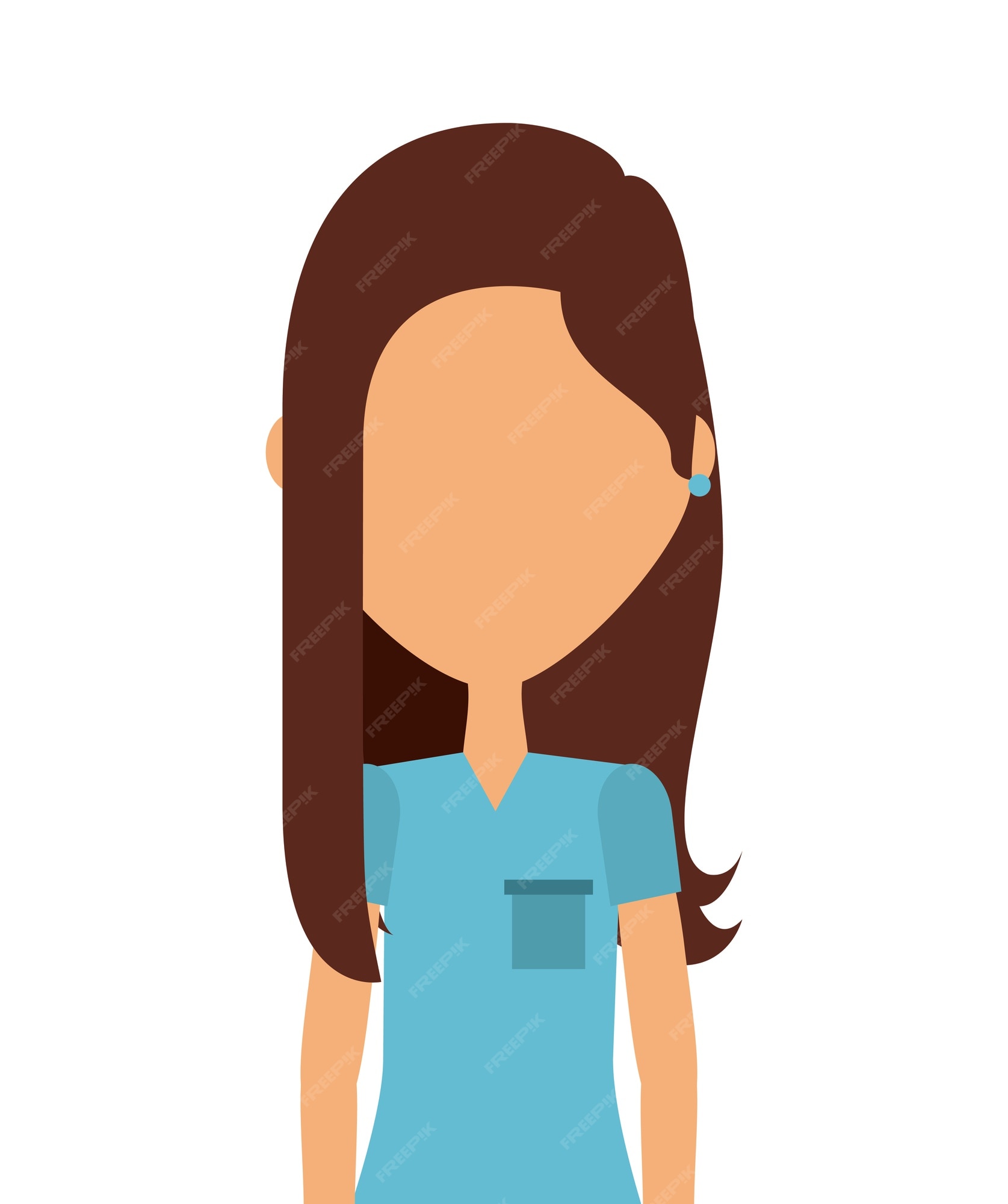 Premium Vector  Medical nurse woman cartoon icon