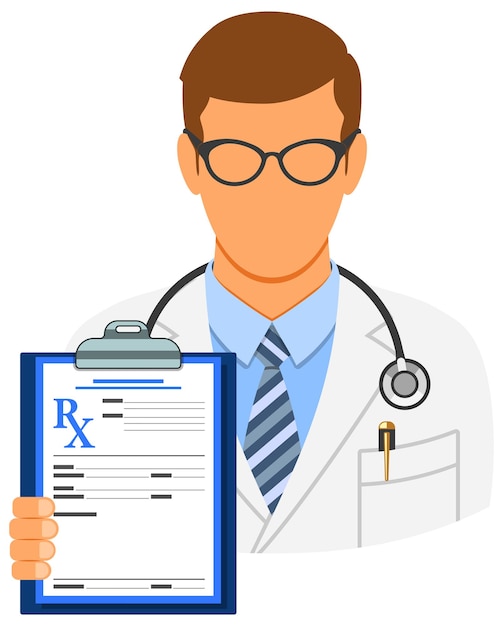 medical prescription concept