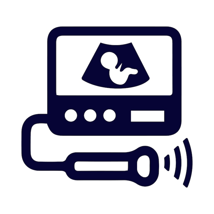 medical scan ultrasound xray test medical ultrasound icon