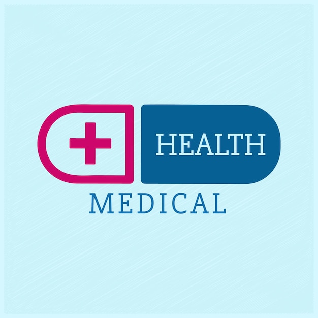 Medical service logo vector file