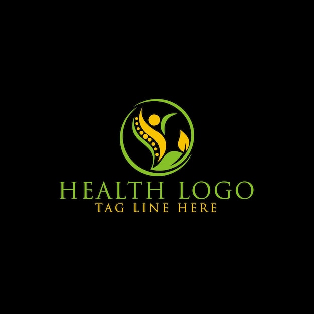 Medical service logos vector