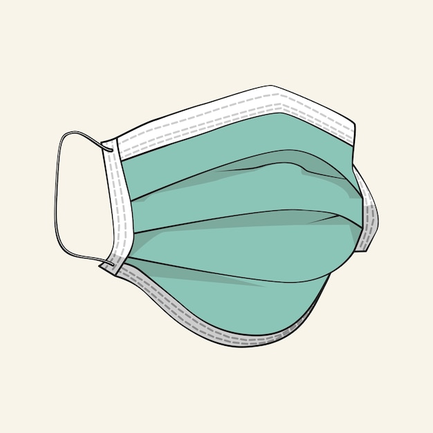 Medical shielding bandage, protective mask