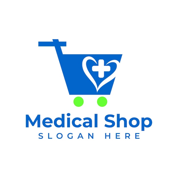 Дизайн логотипа медицинского магазина