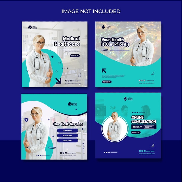 Medical Social Media Post Template