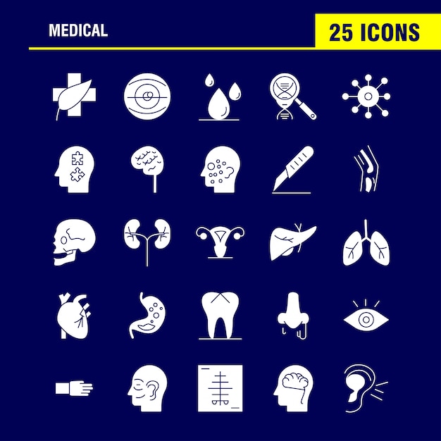 Medical Solid Glyph Icon