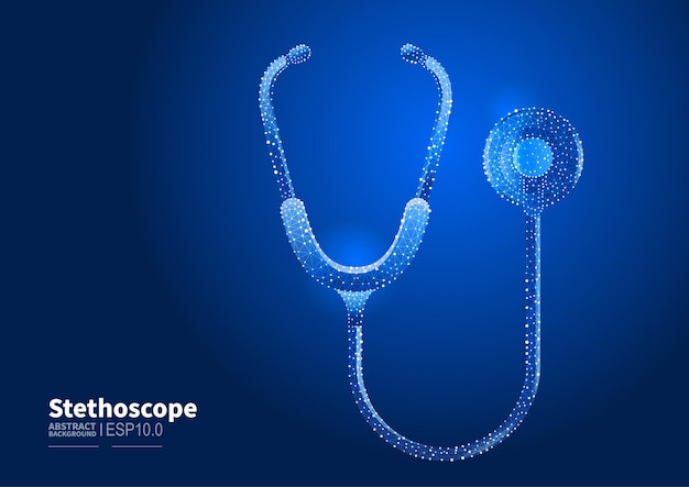 Medical stethoscope vector  connection stethoscope illustration stock illustration