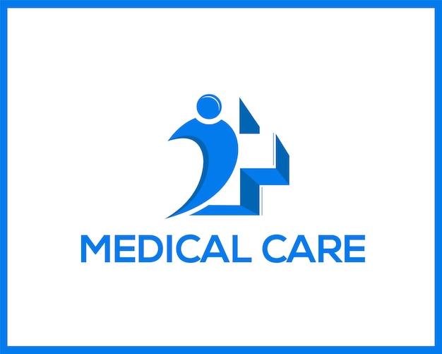 Medical Team Logo Health clinic logo design template