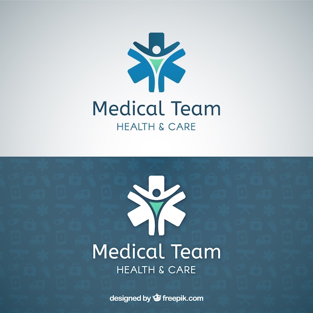 Equipe medica logo modello