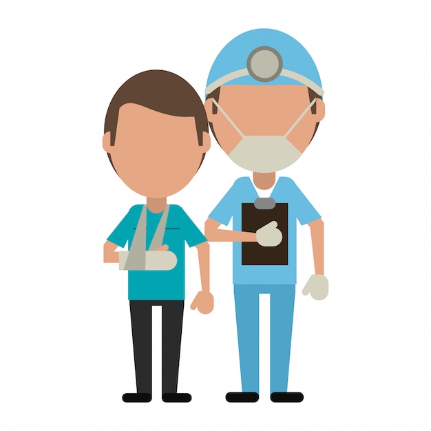 Medical teamwork avatar