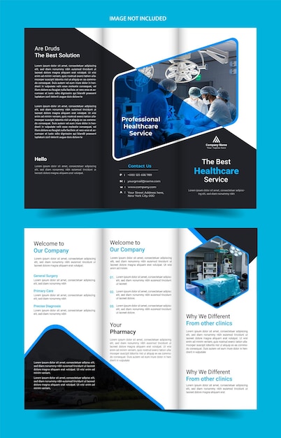 Medical Trifold Brochure Design