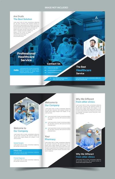 Medical Trifold Brochure Design