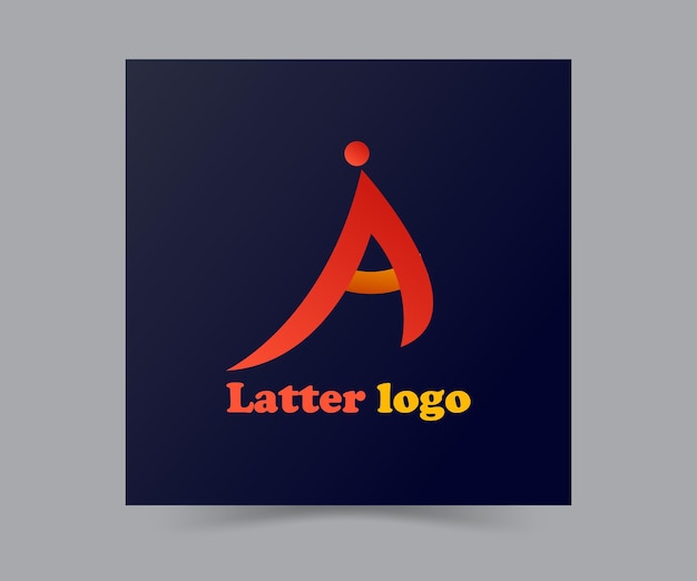 Medicare latter logo template vector