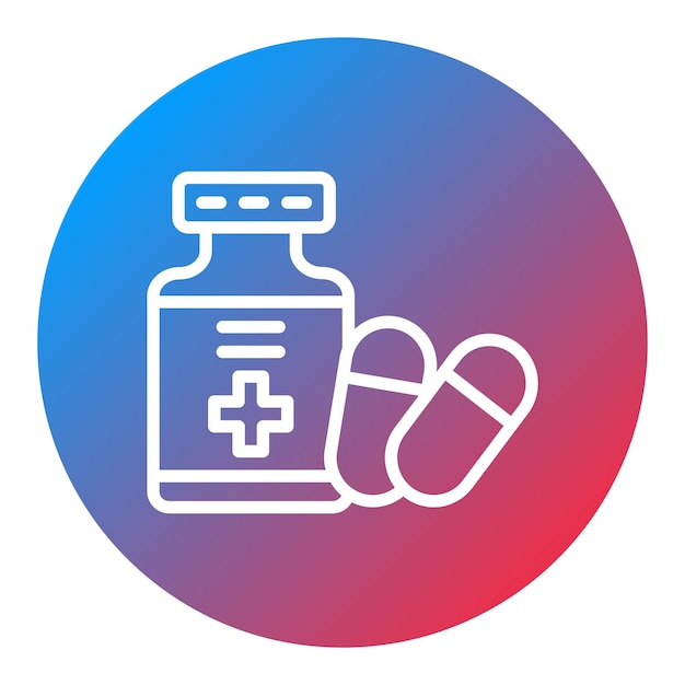 Vector medication icon vector image can be used for cardiology