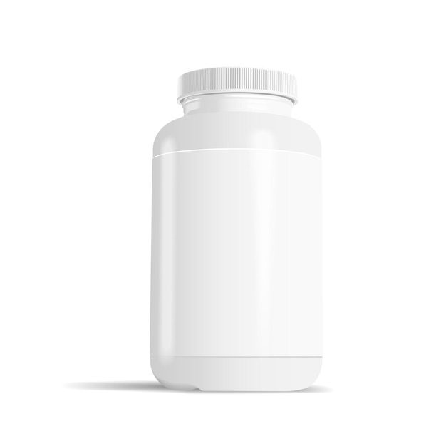 Vector medicine bottle